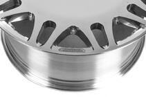 Mercedes-Benz Brabus-Design Forged Aluminum Monoblock Wheels (Set of 4) photo 6