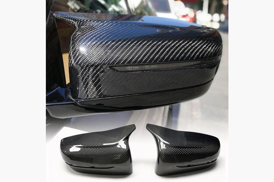 BMW 3 Series G20/G21 2018- Mirror Caps M-Look V2 (Carbon) Photo 1