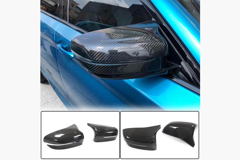 BMW 5 Series G30/G31 2017–2023 Dry Carbon Mirror Covers (for f90 2018-2020) Image