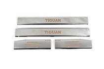 Volkswagen Tiguan 2007-2016 Carmos Stainless Steel Door Sill Covers (4 pcs) photo 2