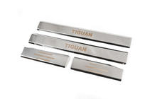 Volkswagen Tiguan 2007-2016 Carmos Stainless Steel Door Sill Covers (4 pcs) photo 1