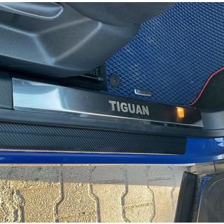 Carmos Stainless Steel Door Sill Covers (4 pcs) Volkswagen Tiguan 2007-2016 photo 3
