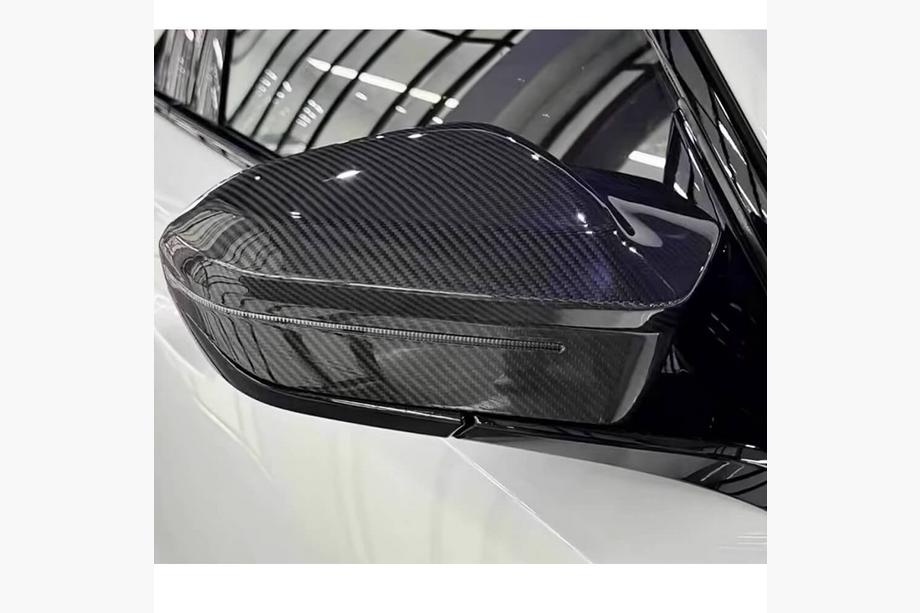 BMW 5/i5 Series G60/G60E/G61 2023- Mirror Covers (Carbon) Image