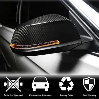 Mirror Covers V3 (Carbon) photo 2