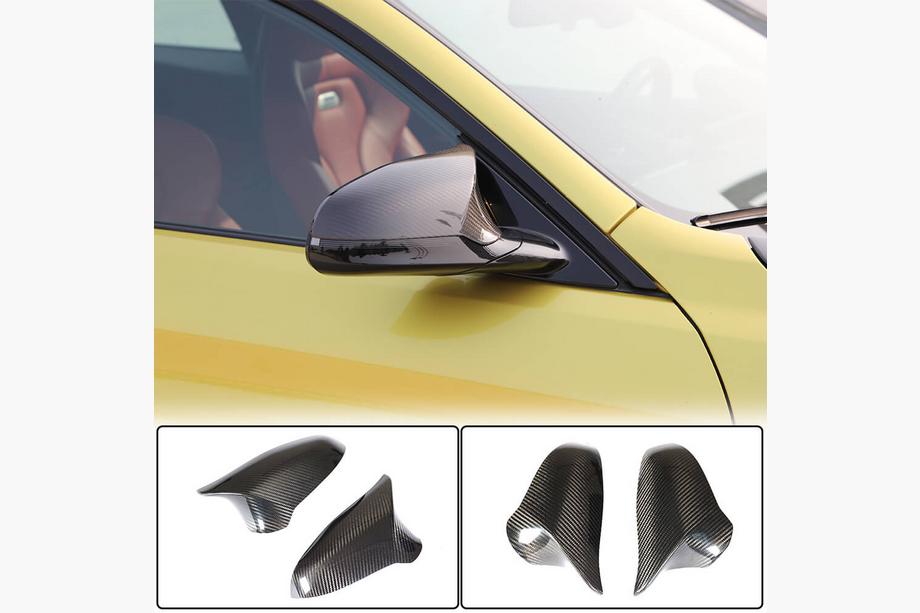 BMW 3 Series F30/F31 2012-2019 Mirror Covers V2 (for F80, Carbon) Image