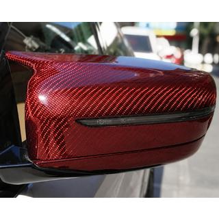Mirror Covers M-Look (Red Carbon) photo 1
