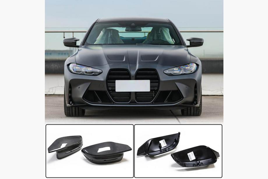 BMW 4 Series G22/23/26 2020- Mirror Caps (for G82/G83, Carbon) Image