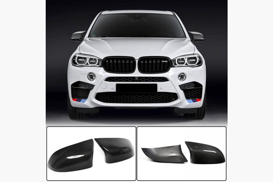 BMW X6 F16 2014-2019 Mirror Covers (for F86, Carbon) Photo 1