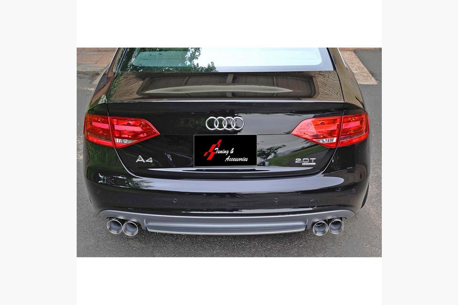 Audi A4 B8 2007-2015 Rear Bumper Diffuser DPT V1 (2008-2011) Image