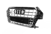 Audi Q3 2011-2019 Front grille SQ3 (2011-2015, black with chrome) photo 2