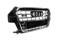Audi Q3 2011-2019 Front grille SQ3 (2011-2015, black with chrome) photo 3