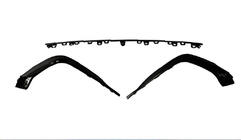 Audi A4 B9 2015-2024 Rear diffuser covers (2019-2024, Black) photo 1