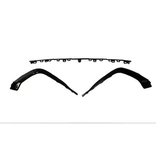 Rear diffuser covers (2019-2024, Black)