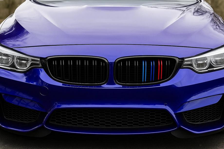 BMW 3 Series F30/F31 2012-2019 Kidney Grilles M-Look (for M3 F80, M-Color) Photo 2