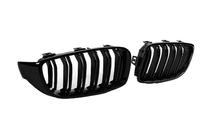 BMW 3 Series F30/F31 2012-2019 M-Look Kidney Grilles (for F80 M3, Gloss Black) photo 4