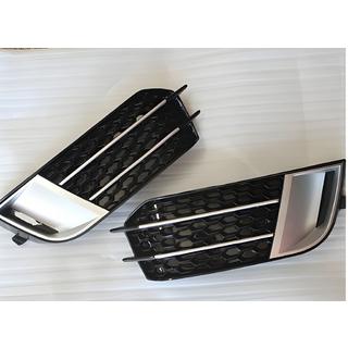 Fog Light Grilles RS-Style (2010-2014, 2 pcs, Black with Gray)