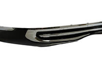 Audi A8 2018- Rear diffuser with chrome photo 8