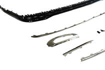 Audi A8 2018- Rear Diffuser with Chrome Horch photo 8