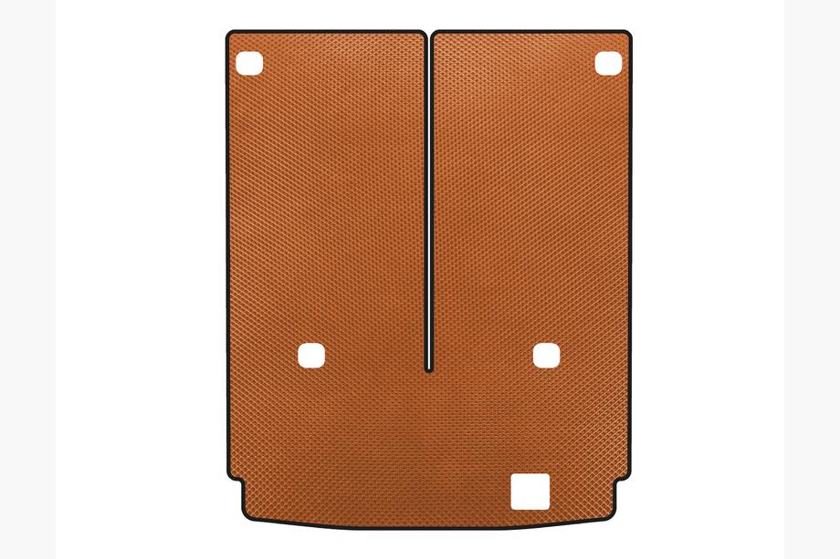Mercedes GL class X164 2006-2012 Trunk Mat EVA (7-seater with folded 3rd row, Orange) Image
