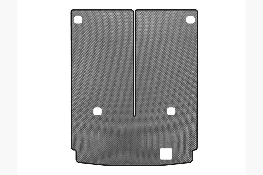Mercedes GL class X164 2006-2012 Trunk Mat EVA (7-seater with folded 3rd row, Gray) Image