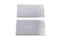 Renault Master 2011-2023 Door Sill Protectors V1 (2 pcs, Stainless Steel) photo 2
