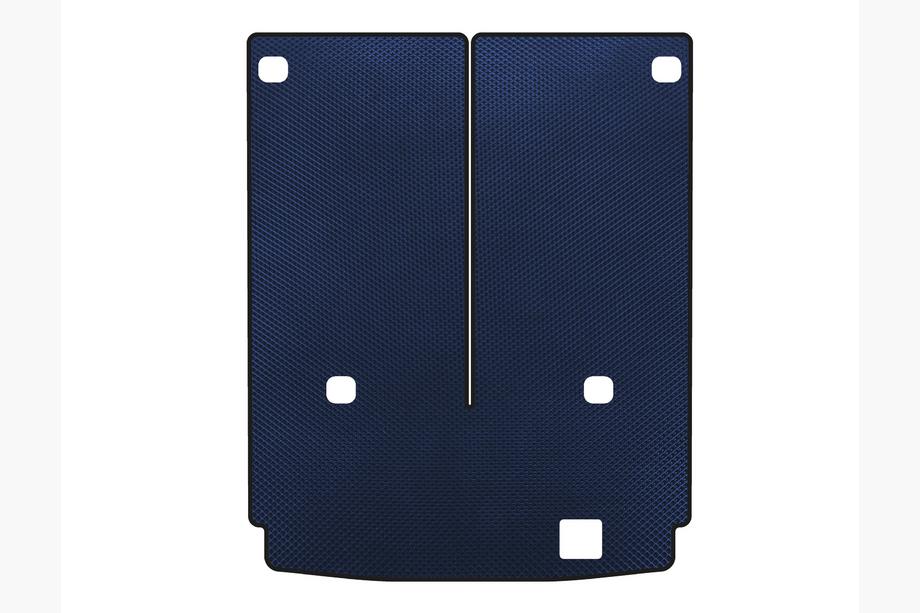 Mercedes GL class X164 2006-2012 Trunk Mat EVA (7-seater with folded 3rd row, Blue) Photo 1