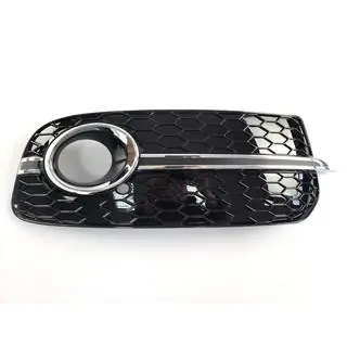Fog Light Grilles RS-Style (2013-2017, 2 pcs, Black with Chrome) photo 3