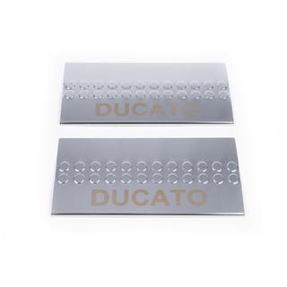 Interior door sill protectors Carmos V1 (2 pcs, stainless steel) photo 2