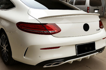 Mercedes C-class W205 2014-2021 DPT Spoiler (Coupe, Gloss Black) photo 3