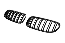 BMW 3 Series E92/E93 2006–2013 M-Look Kidney Grilles (for 2010-2013, Gloss Black) photo 4