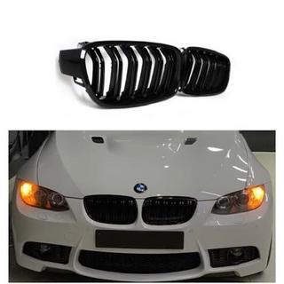 M-Look Kidney Grilles (for 2010-2013, Gloss Black) BMW 3 Series E92/E93 2006–2013 photo 2