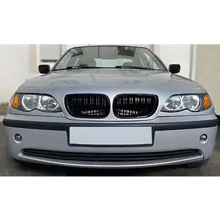 Kidneys M-Look DPT (2001-2005, Gloss Black) BMW 3 Series E46 1998-2006 photo 1