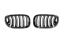 BMW 3 Series E46 1998-2006 Kidneys M-Look DPT (for Coupe 2003-2006, Gloss Black) photo 6