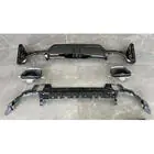 BMW 3 Series G20/G21 2018- Rear diffuser with tips DPT (2022+, M-Performance) photo 2