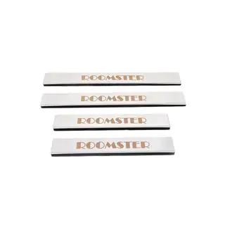 Carmos Stainless Steel Door Sill Protectors (4 pcs) photo 1
