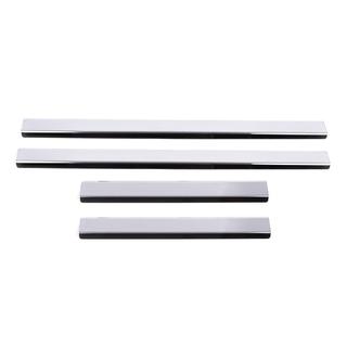 Carmos Door Sill Protectors (4 pcs, Stainless Steel) Toyota Hilux 2006-2015 photo 2
