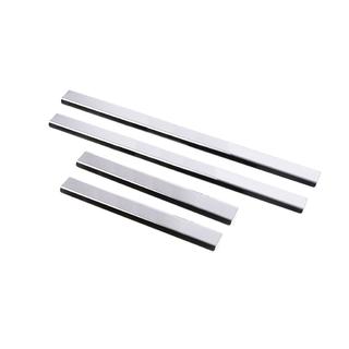 Carmos Door Sill Protectors (4 pcs, Stainless Steel) Toyota Hilux 2006-2015 photo 3