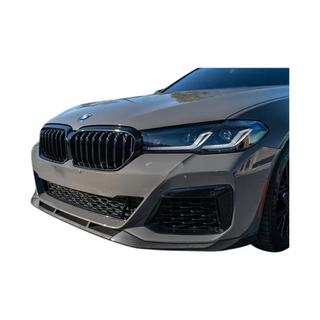 Front Bumper Lip EuroCap V2 (for M-Performance 2022-, Gloss Black) BMW 3 Series G20/G21 2018- photo 2
