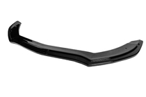 Mercedes C-class W205 2014-2021 Front bumper lip DPT V2 (2014-2018, for AMG-Line only, gloss black) photo 2