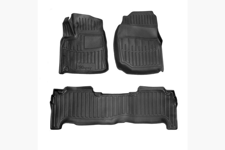 Toyota Land Cruiser 100 1998-2007 Stingray 3D Rubber Floor Mats (3 pcs) Image