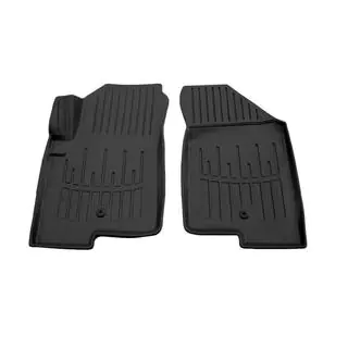Front Rubber Mats Stingray 3D (2007-2016, one clip on driver side, 2 pcs)