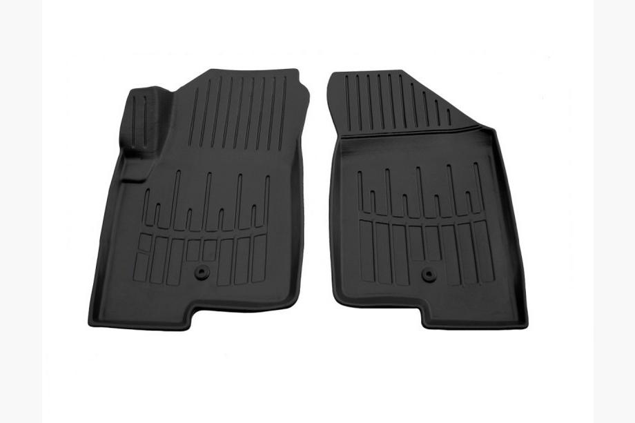 Jeep Patriot 2007-2016 Front Rubber Mats Stingray 3D (2007-2016, one clip on driver side, 2 pcs) Image