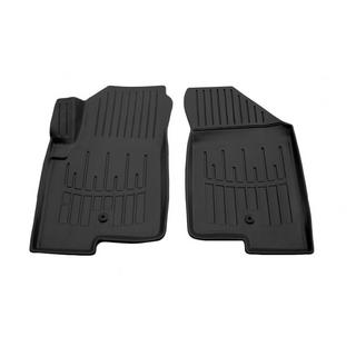 Front Rubber Mats Stingray 3D (one clip on driver side, 2 pcs) Jeep Compass 2006-2016