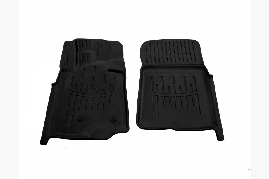 Mitsubishi Pajero Wagon IV 2006-2021 Front Rubber Mats Stingray 3D (2 pcs) Image