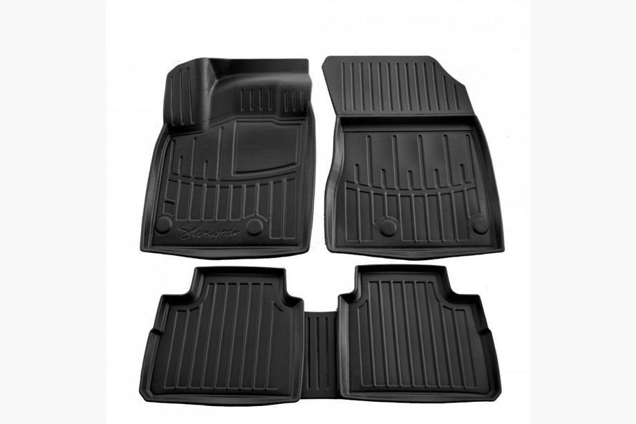 Nissan X-trail T33/Rogue 2022- Stingray 3D Rubber Floor Mats (4 pcs) Image