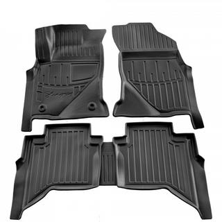 Rubber Floor Mats Stingray 3D (Crew Cab, 5 pcs)