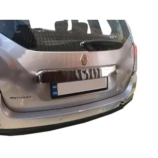 Full Chrome Trim Above License Plate (Stainless Steel) Dacia Duster 2008-2018 photo 1