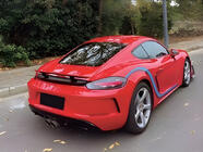 Porsche Boxster/Cayman 982 (718) 2016- GT3 Full Body Kit photo 2