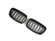 BMW 1 Series F20/F21 2011-2019 M-Look Kidney Grilles (2011-2014, Matte Black) photo 3