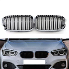 BMW 1 Series F20/F21 2011-2019 Kidney Grilles M-Look (2015-2019, Gloss Black with Chrome Trim) photo 2